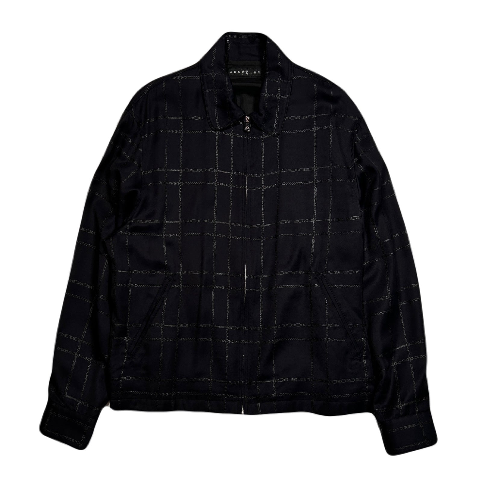 画像をギャラリービューアに読み込む, CHAIN CHECK JACKET / BLACK