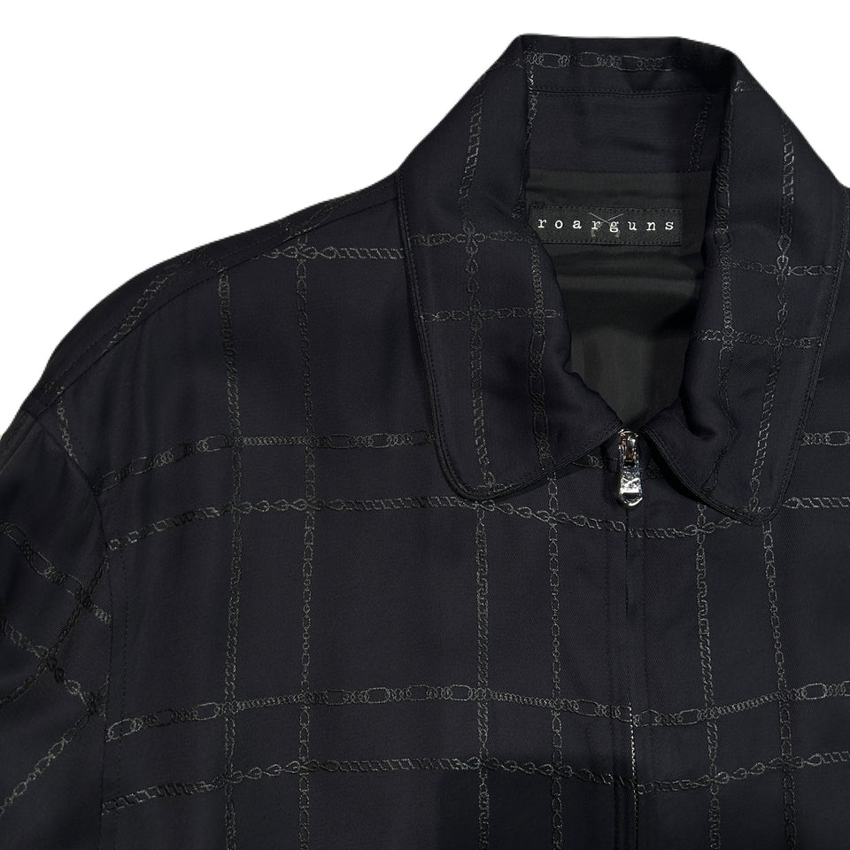 画像をギャラリービューアに読み込む, CHAIN CHECK JACKET / BLACK