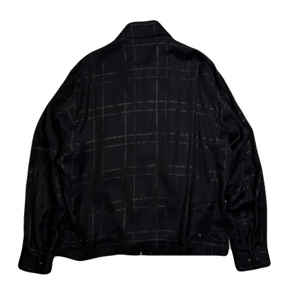 画像をギャラリービューアに読み込む, CHAIN CHECK JACKET / BLACK