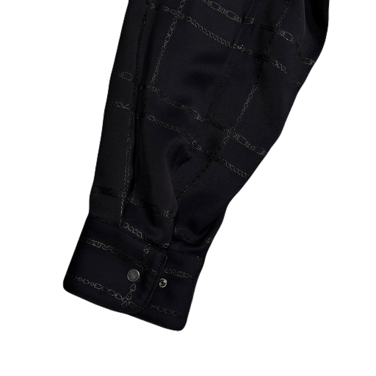 CHAIN CHECK JACKET / BLACK
