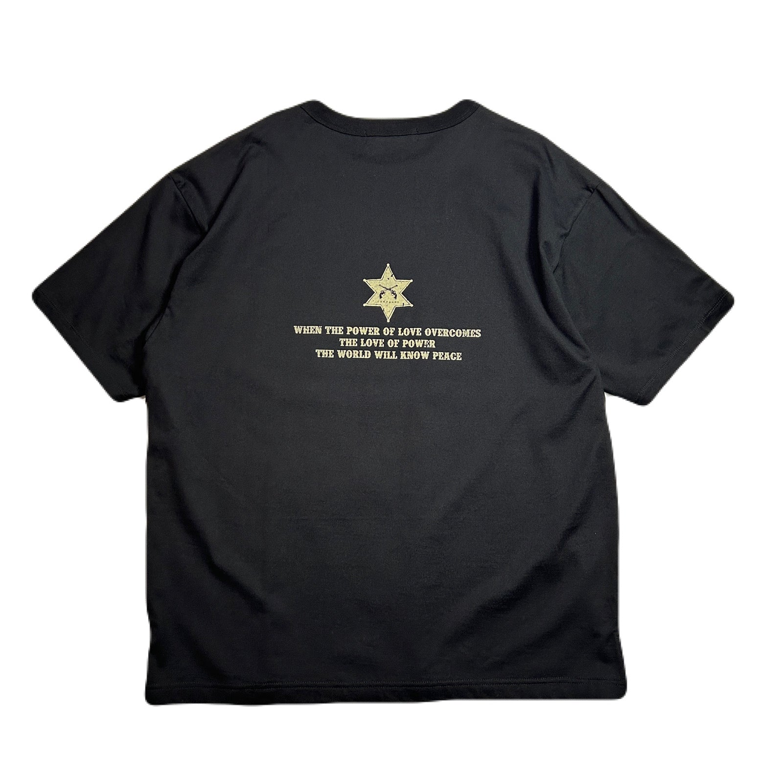 画像をギャラリービューアに読み込む, COWBOY PRINT T-SHIRT / BLACK