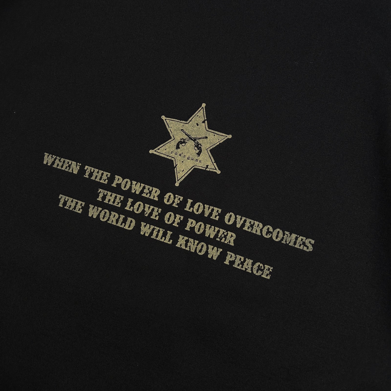 画像をギャラリービューアに読み込む, COWBOY PRINT T-SHIRT / BLACK