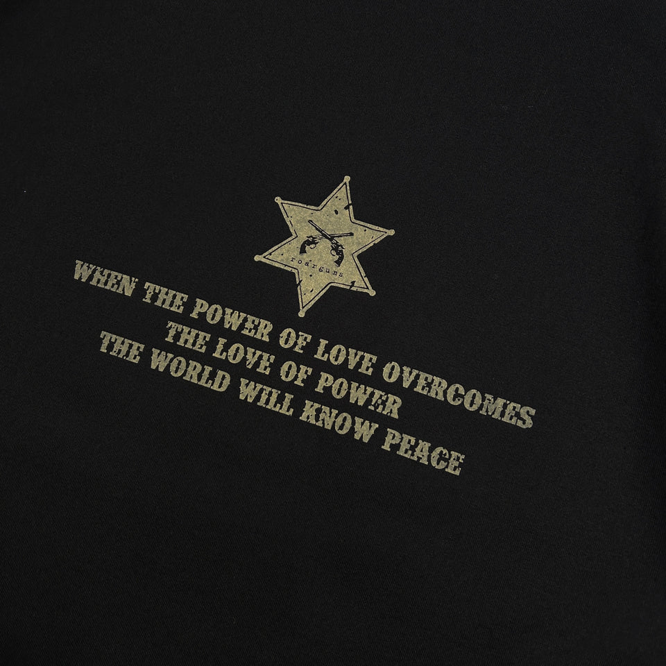 画像をギャラリービューアに読み込む, COWBOY PRINT T-SHIRT / BLACK