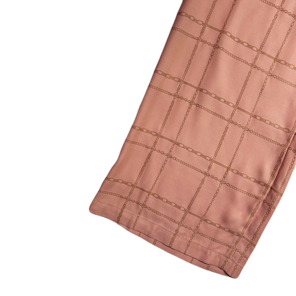 WOMENS CHAIN CHECK PANTS / PINK