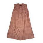 WOMENS CHAIN CHECK DRESS / PINK