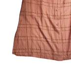 WOMENS CHAIN CHECK DRESS / PINK