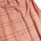 WOMENS CHAIN CHECK DRESS / PINK