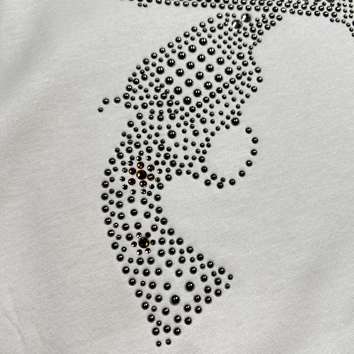 WOMENS CROSSGUN METAL T-SHIRT / WHITE