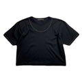 WOMENS BALL CHAIN T-SHIRT / BLACK