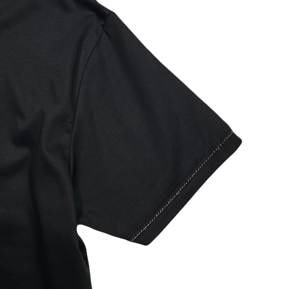 画像をギャラリービューアに読み込む, WOMENS BALL CHAIN T-SHIRT / BLACK