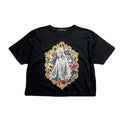 WOMENS MARIA INKJET T-SHIRT / BLACK