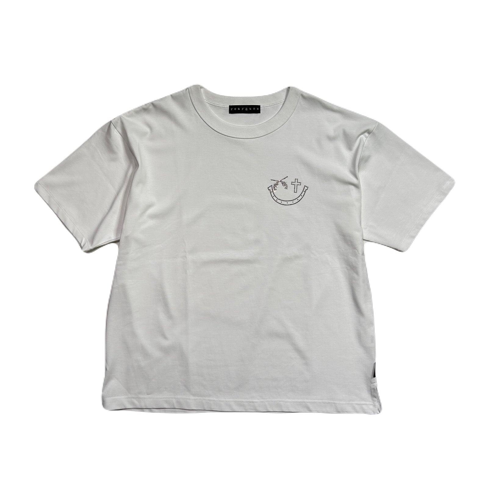 画像をギャラリービューアに読み込む, CROSSGUN FACE T-SHIRT / WHITE