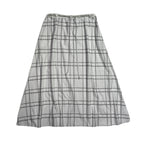 WOMENS CHAIN CHECK SKIRT / WHITE*SILVER