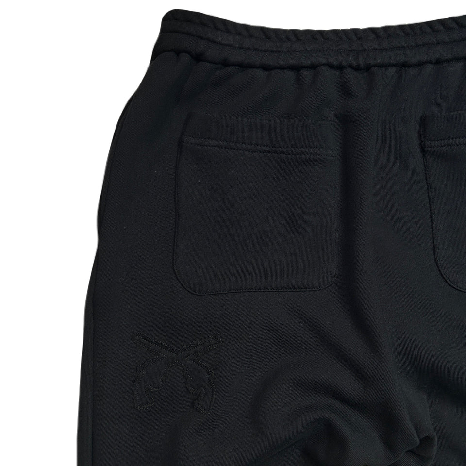 画像をギャラリービューアに読み込む, MIX EMBROIDERY PATCH PANTS / BLACK