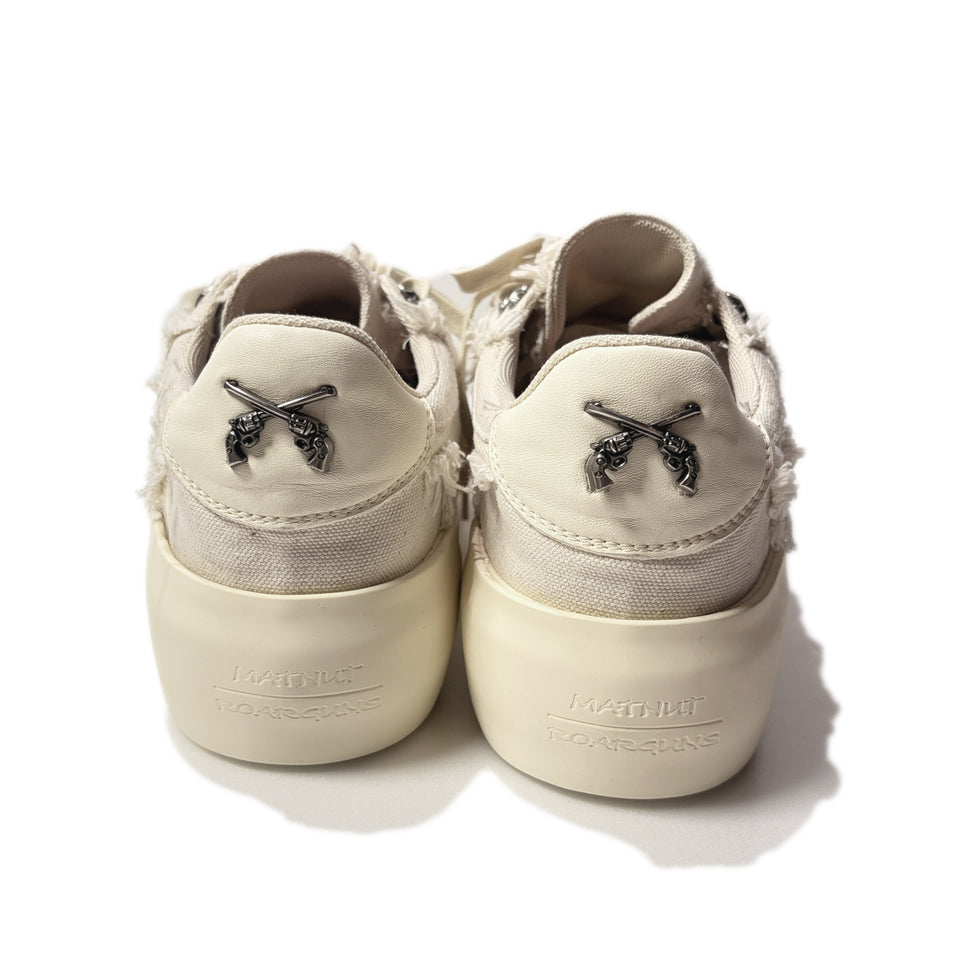 画像をギャラリービューアに読み込む, MATNUT x roarguns SNEAKERS / WHITE*WHITE
