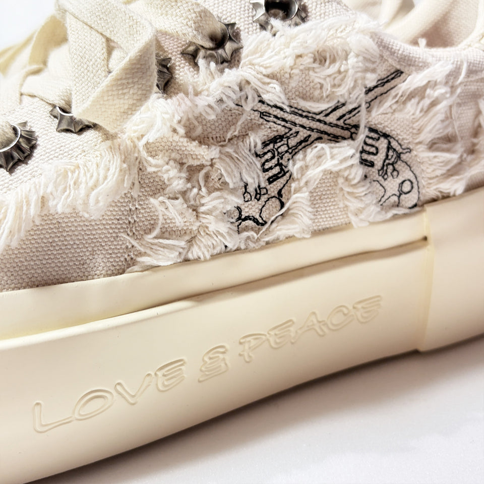 画像をギャラリービューアに読み込む, MATNUT x roarguns SNEAKERS / WHITE*WHITE