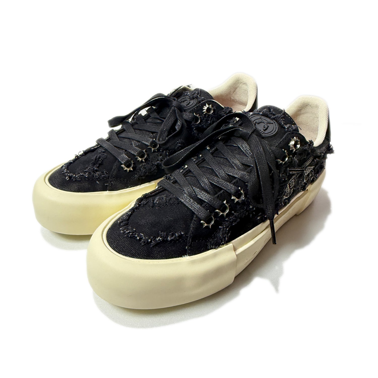 将图片加载到图库查看器，MATNUT x roarguns SNEAKERS / BLACK*WHITE
