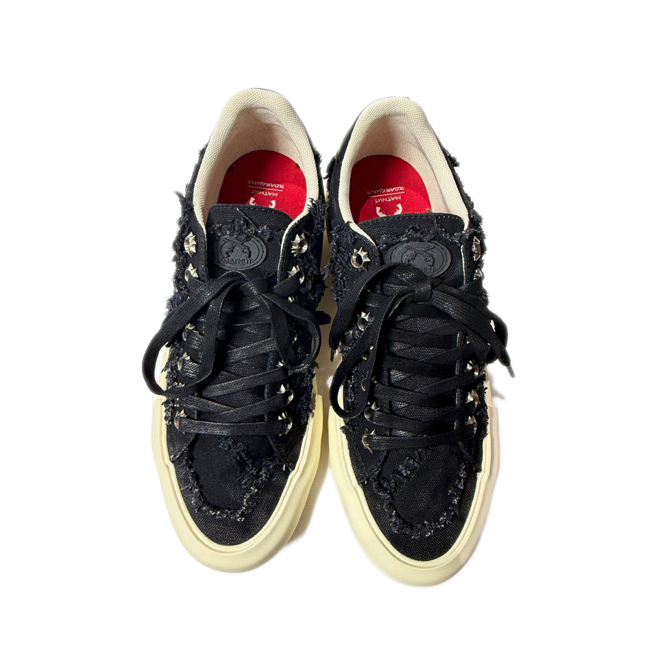 将图片加载到图库查看器，MATNUT x roarguns SNEAKERS / BLACK*WHITE