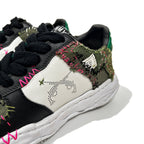 JunAle SASHIKO Maison MIHARAYASUHIRO SNEAKER / GREEN x WHITE