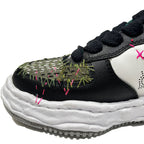 JunAle SASHIKO Maison MIHARAYASUHIRO SNEAKER / GREEN x WHITE