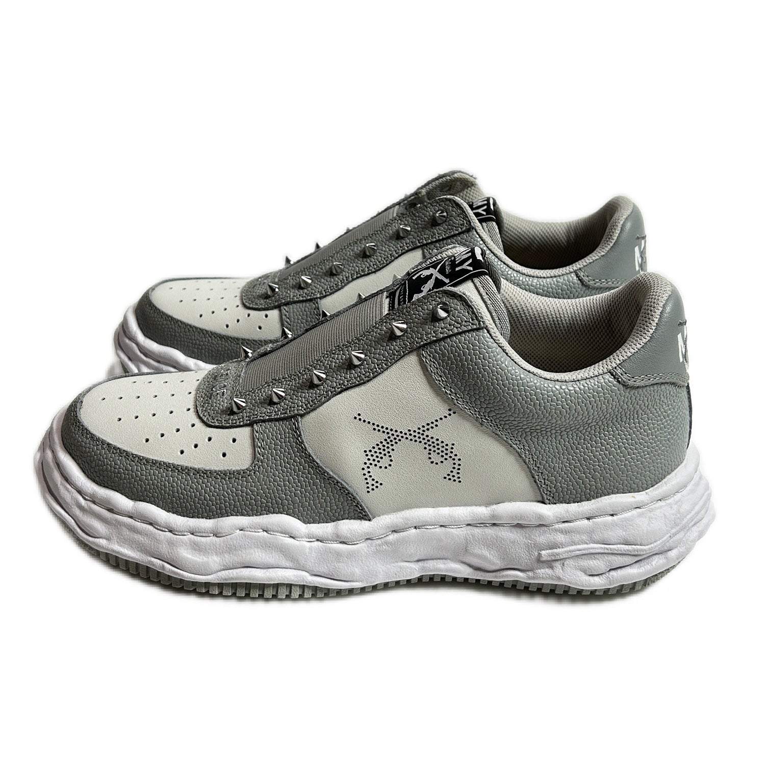 画像をギャラリービューアに読み込む, roarguns × Maison MIHARAYASUHIRO SNEEKER / GRAY x WHITE