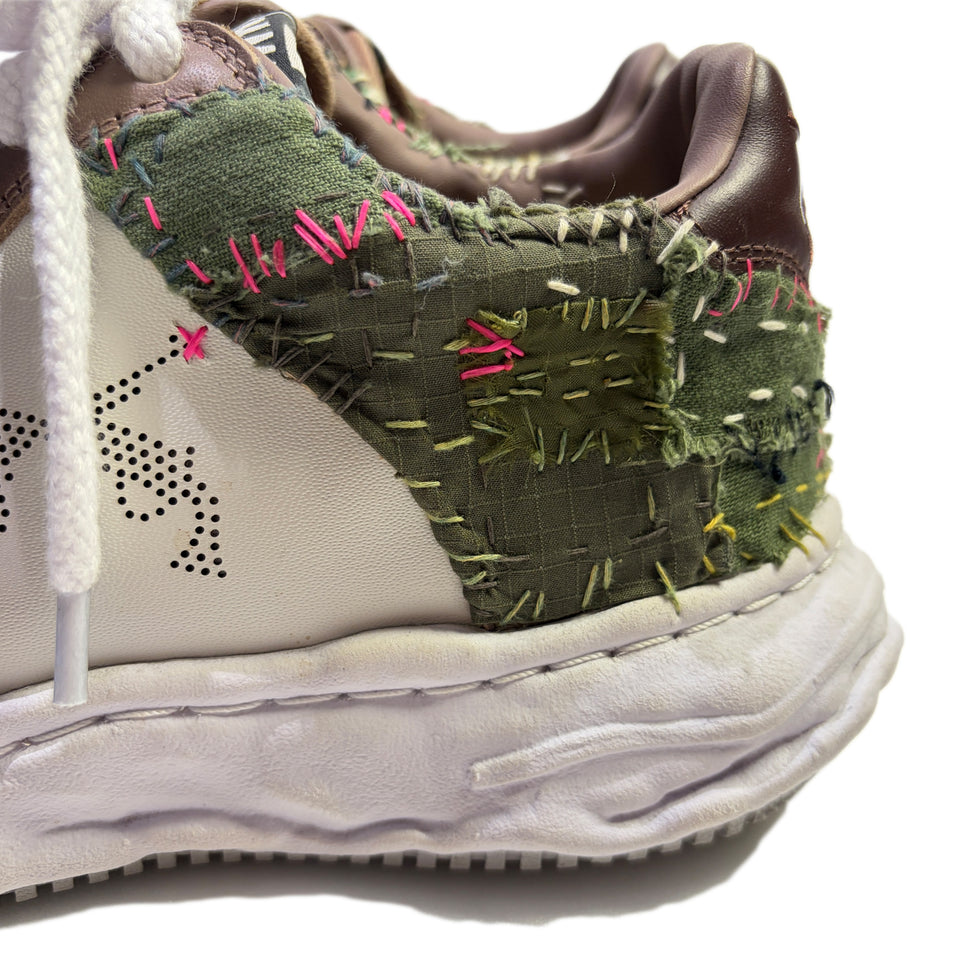 画像をギャラリービューアに読み込む, JunAle SASHIKO Maison MIHARAYASUHIRO SNEAKER / BEIGE x WHITE