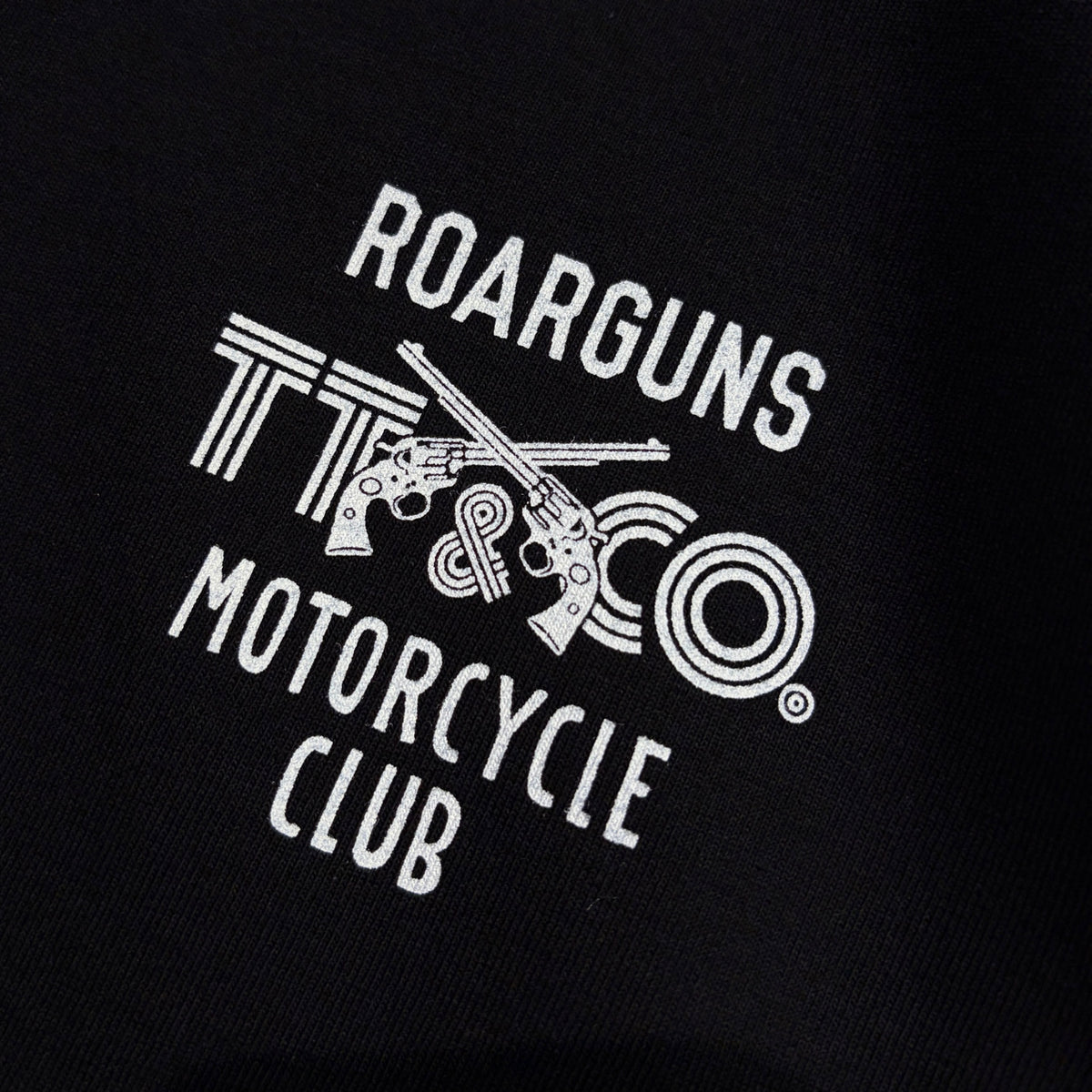 TT&CO. WING CROSSGUN T-SHIRT / BLACK