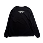 TT&CO. WING CROSSGUN T-SHIRT / BLACK