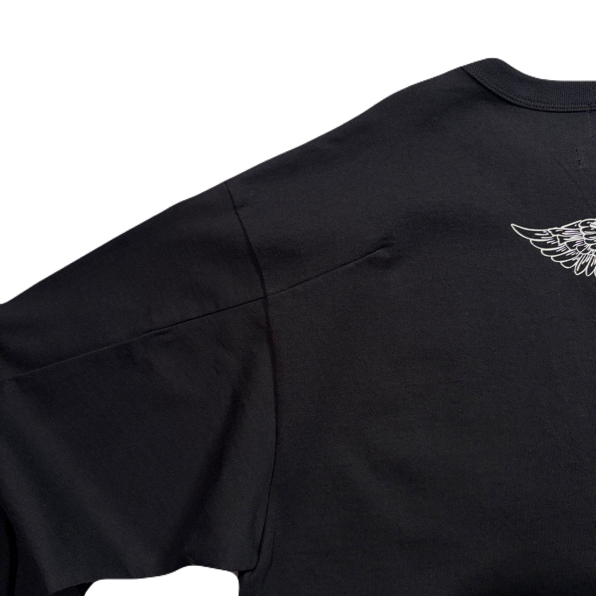 TT&CO. WING CROSSGUN T-SHIRT / BLACK