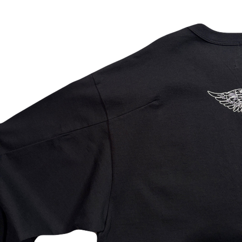 画像をギャラリービューアに読み込む, TT&amp;CO. WING CROSSGUN T-SHIRT / BLACK
