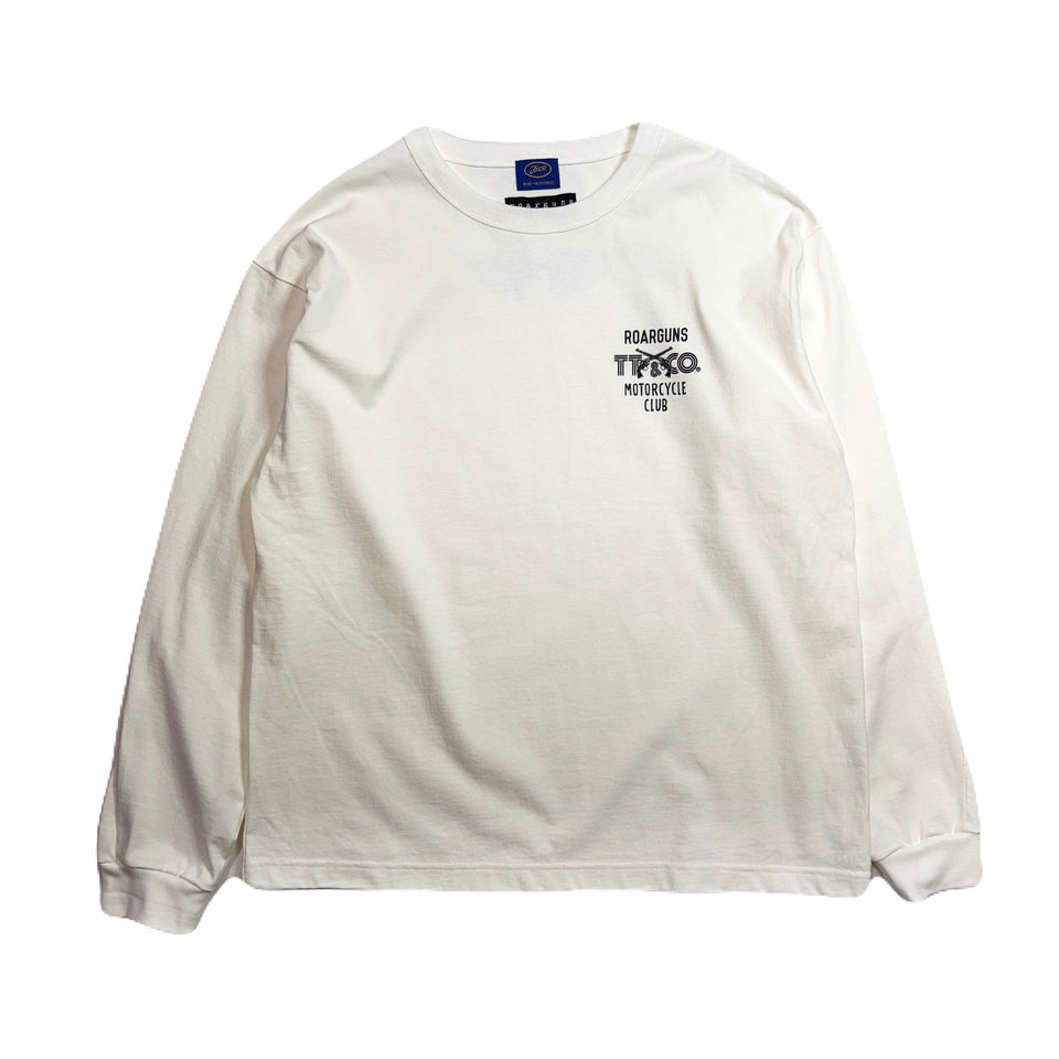 画像をギャラリービューアに読み込む, TT&amp;CO. WING CROSSGUN T-SHIRT / WHITE