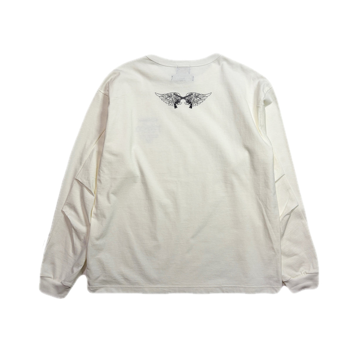 TT&CO. WING CROSSGUN T-SHIRT / WHITE