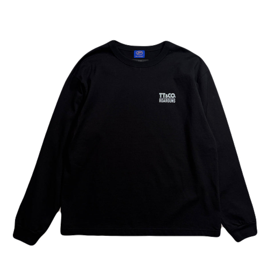 将图片加载到图库查看器，TT&amp;CO. CROSSGUN LOGO T-SHIRT / BLACK