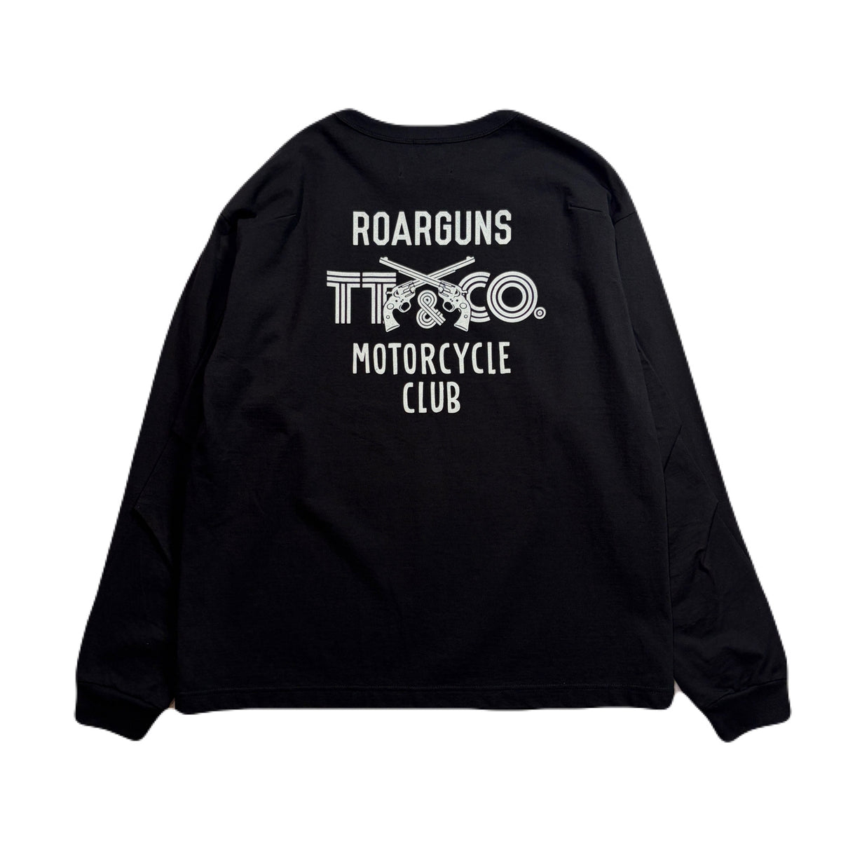 TT&CO. CROSSGUN LOGO T-SHIRT / BLACK