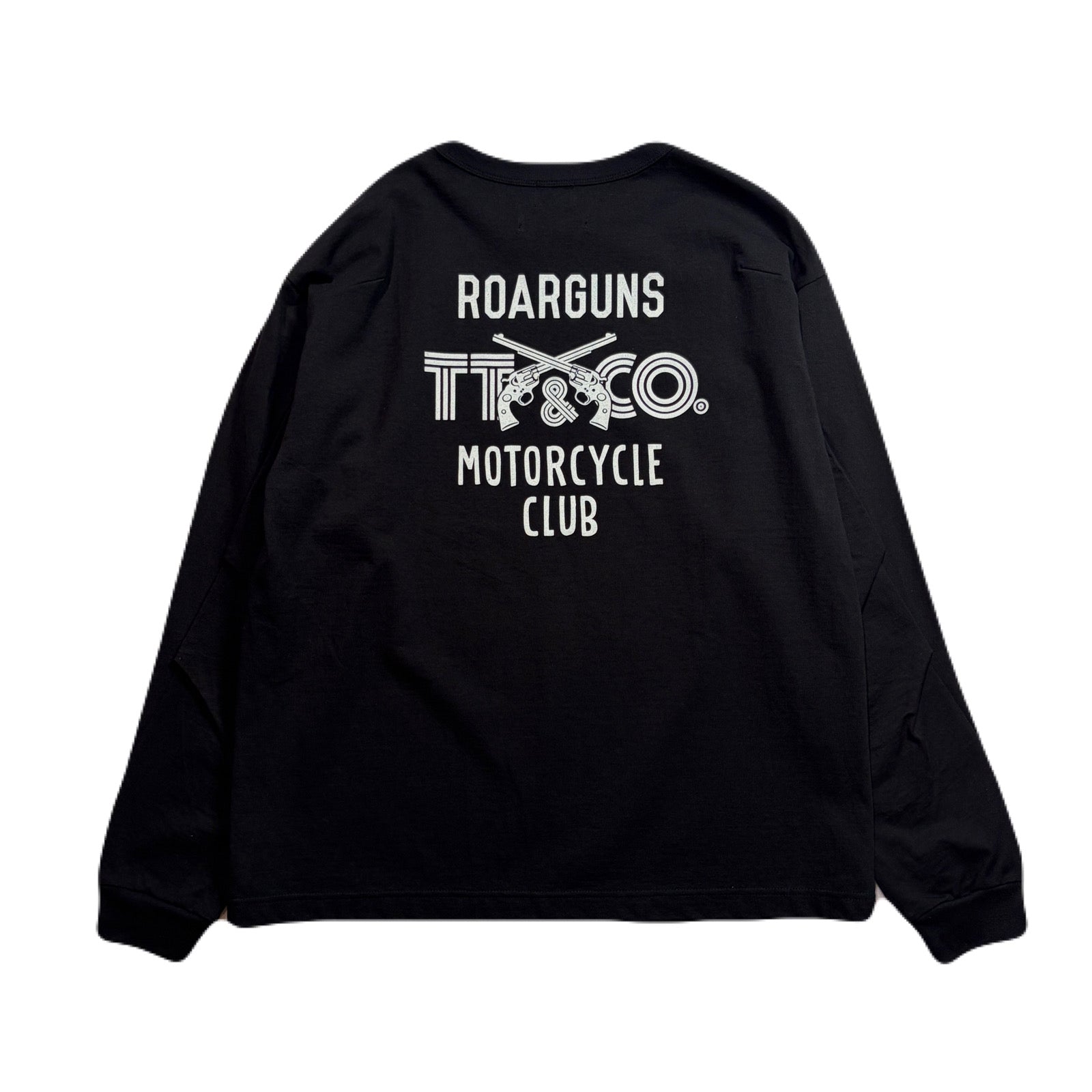 将图片加载到图库查看器，TT&amp;CO. CROSSGUN LOGO T-SHIRT / BLACK