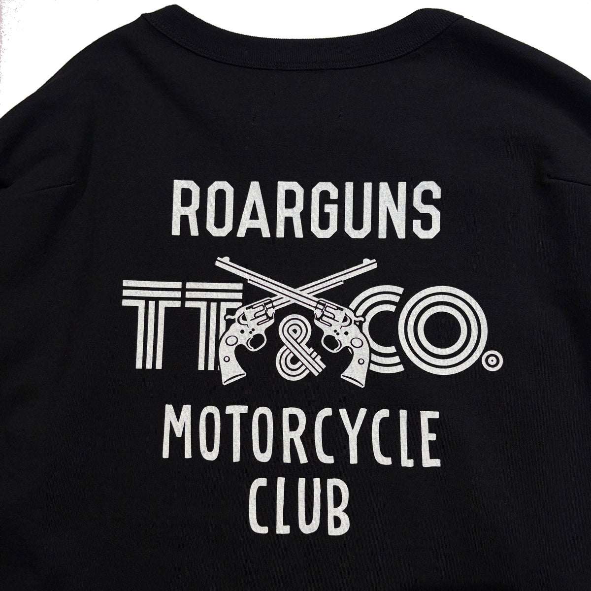 TT&CO. CROSSGUN LOGO T-SHIRT / BLACK
