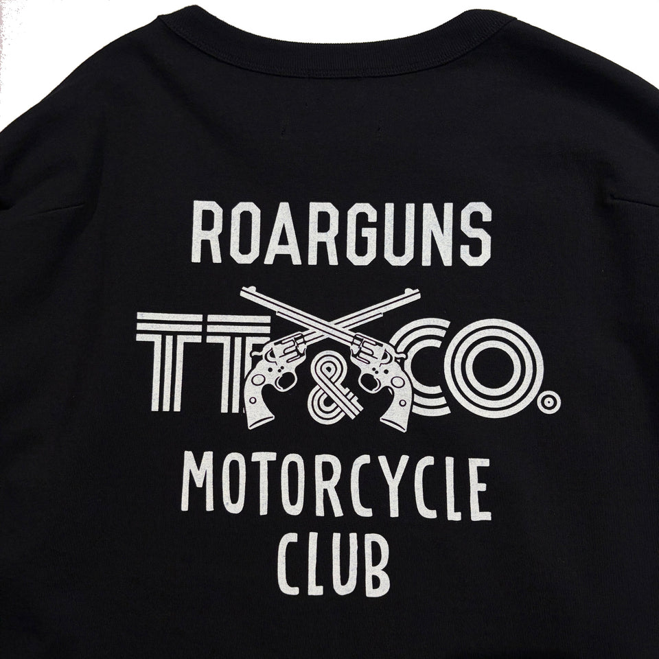 将图片加载到图库查看器，TT&amp;CO. CROSSGUN LOGO T-SHIRT / BLACK