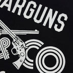 TT&CO. CROSSGUN LOGO T-SHIRT / BLACK