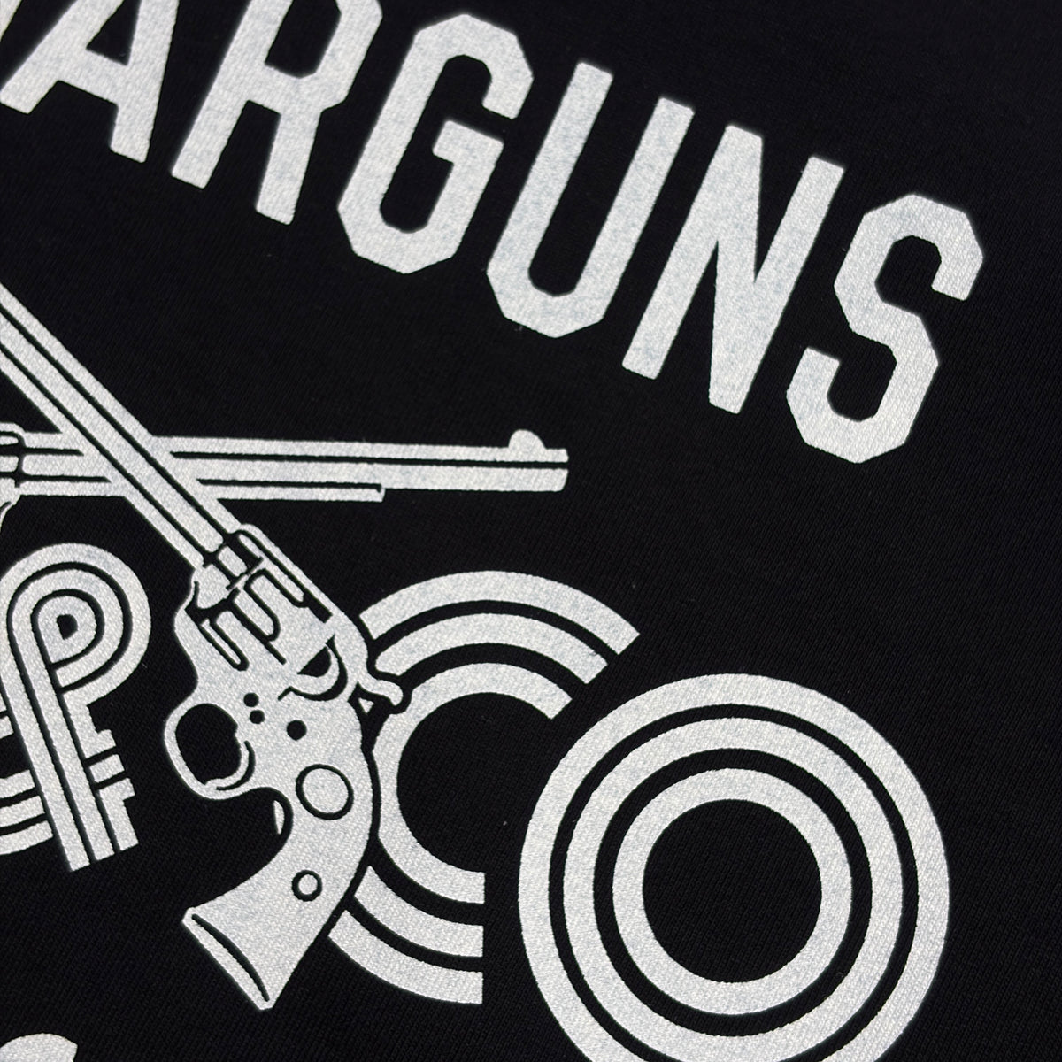 TT&CO. CROSSGUN LOGO T-SHIRT / BLACK