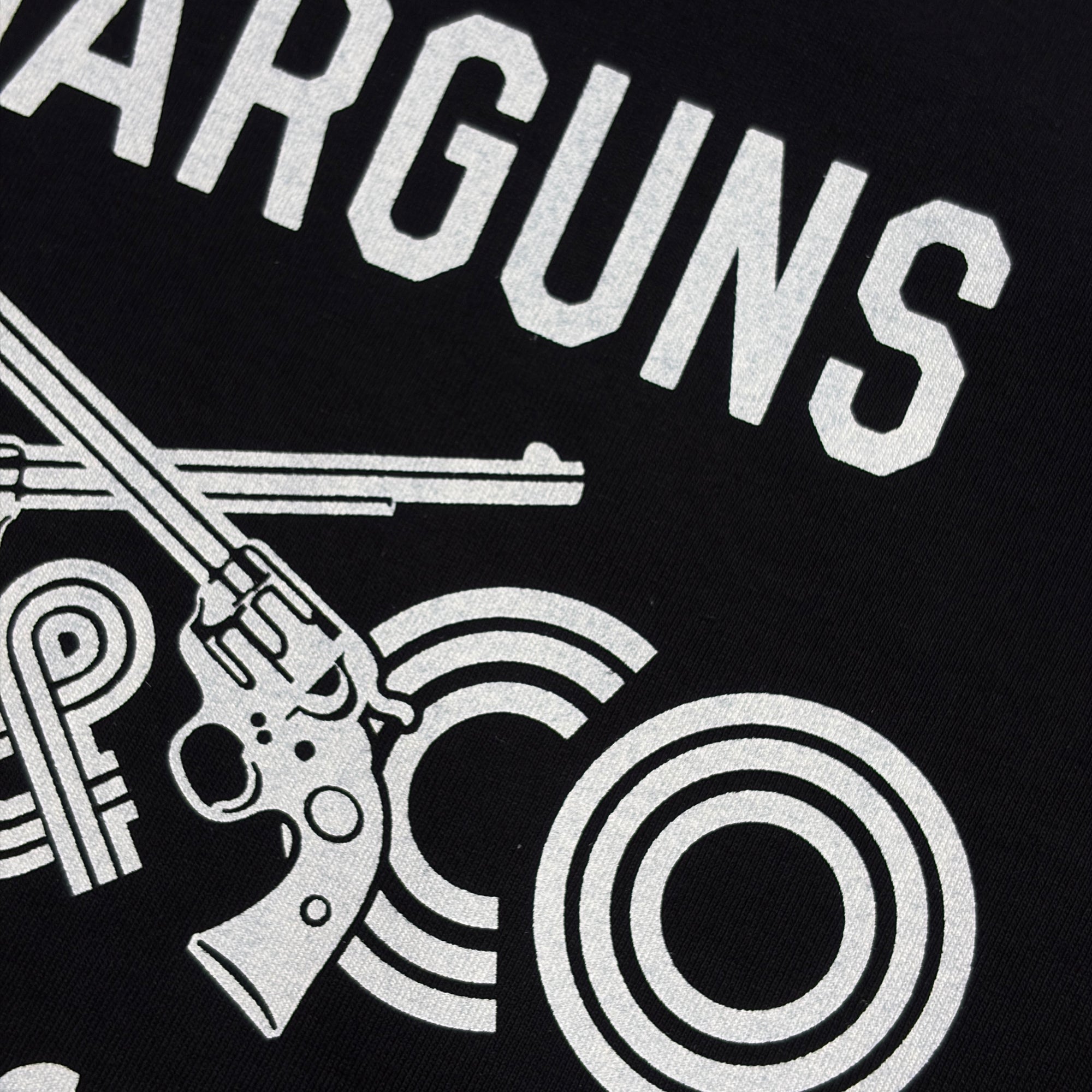 将图片加载到图库查看器，TT&amp;CO. CROSSGUN LOGO T-SHIRT / BLACK