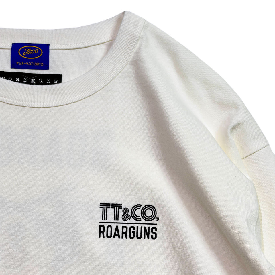 画像をギャラリービューアに読み込む, TT&amp;CO. CROSSGUN LOGO T-SHIRT / WHITE