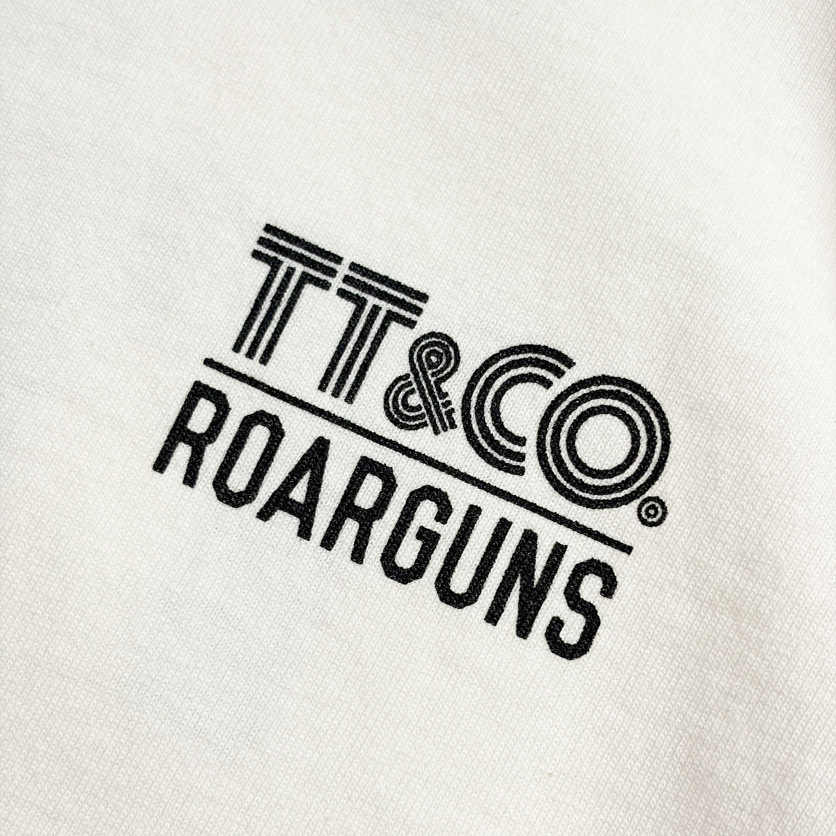 TT&CO. CROSSGUN LOGO T-SHIRT / WHITE