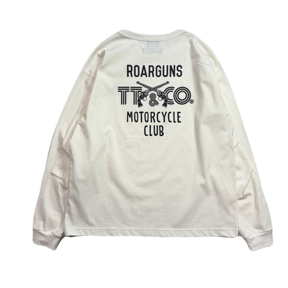 画像をギャラリービューアに読み込む, TT&amp;CO. CROSSGUN LOGO T-SHIRT / WHITE