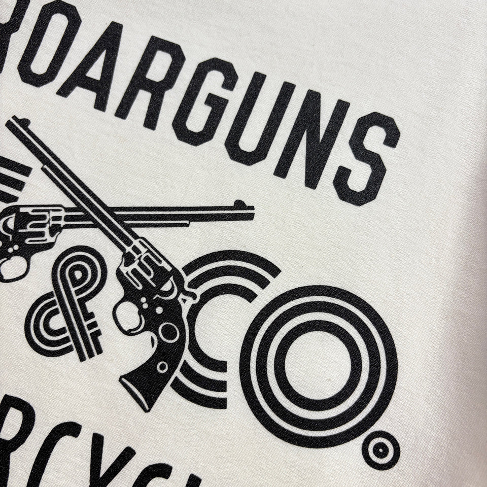 画像をギャラリービューアに読み込む, TT&amp;CO. CROSSGUN LOGO T-SHIRT / WHITE