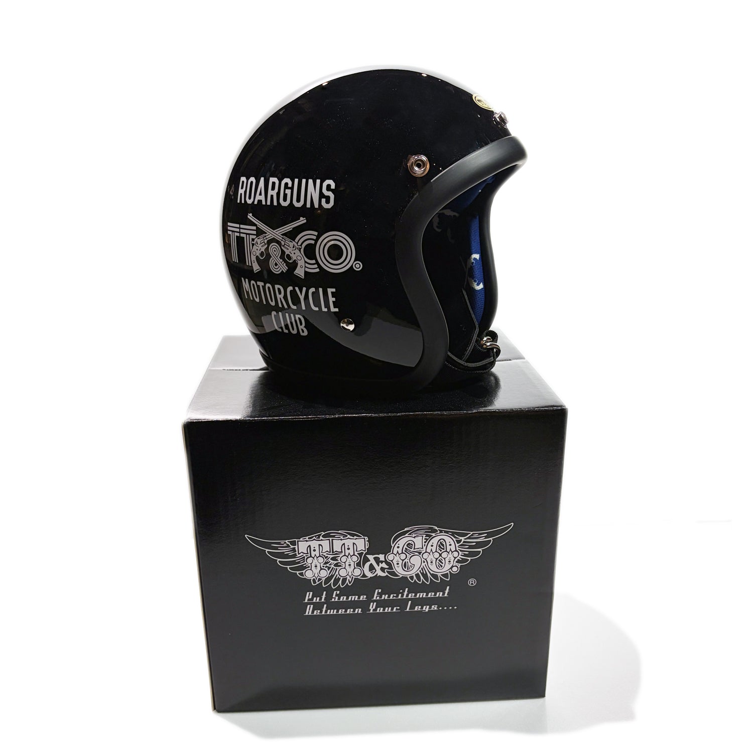 画像をギャラリービューアに読み込む, roarguns × TT&amp;CO HELMET / BLACK