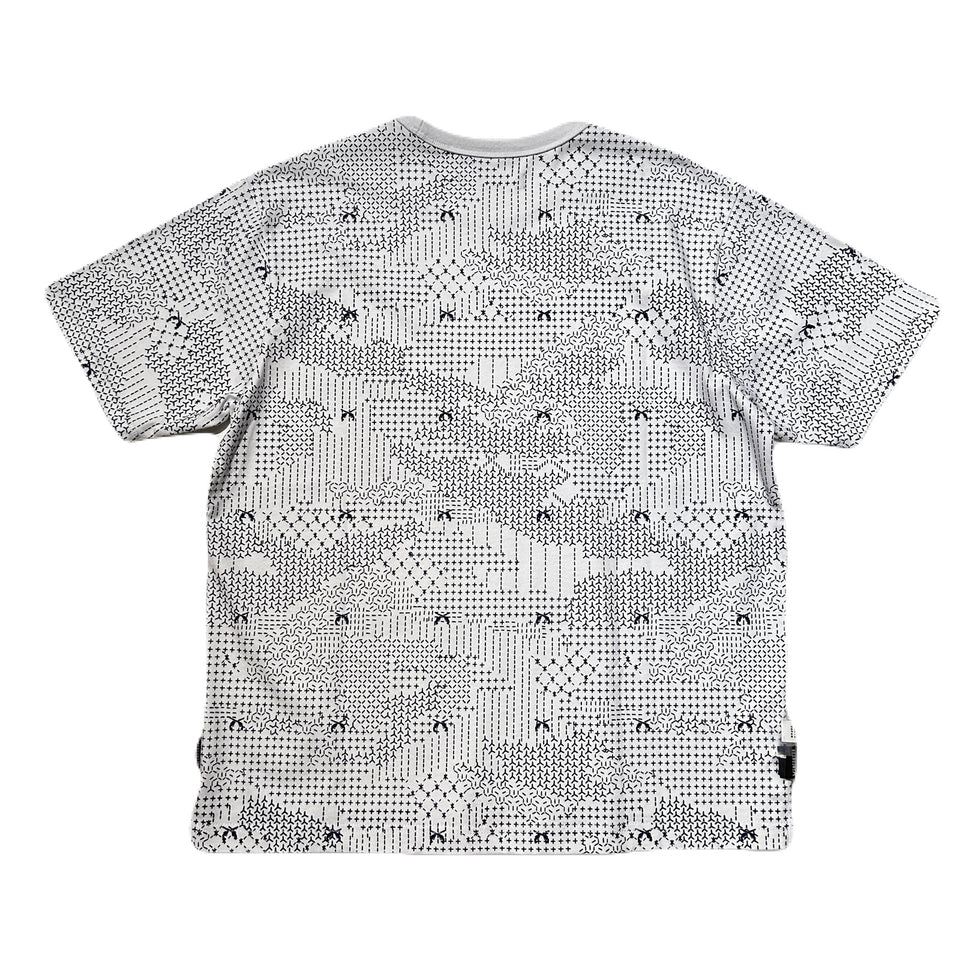 画像をギャラリービューアに読み込む, x FDMTL "Sashiko" CAMO PRINT T-SHIRT / WHITE