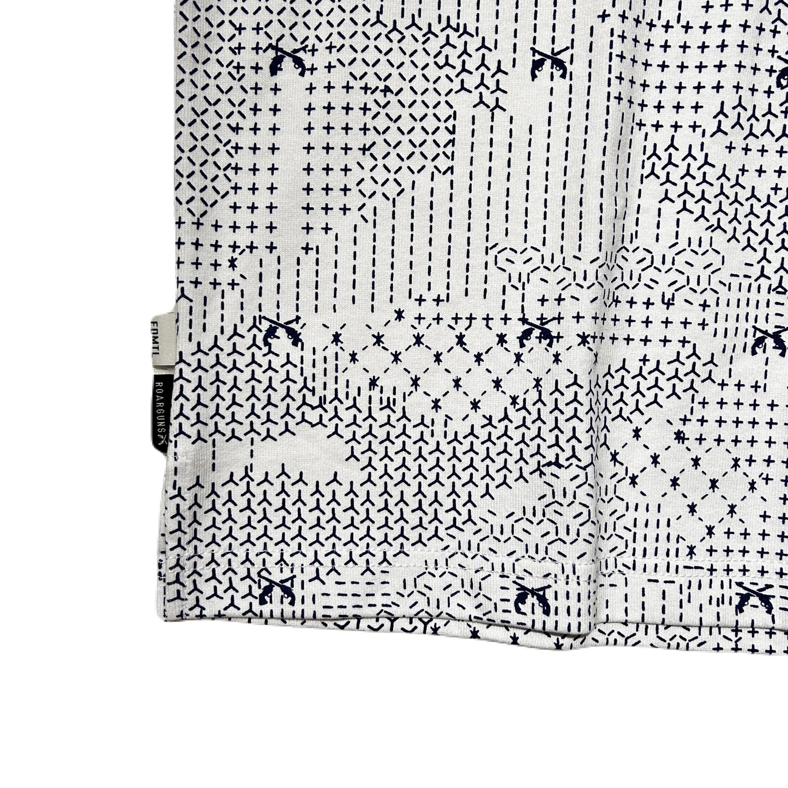 画像をギャラリービューアに読み込む, x FDMTL "Sashiko" CAMO PRINT T-SHIRT / WHITE