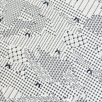 x FDMTL "Sashiko" CAMO PRINT T-SHIRT / WHITE