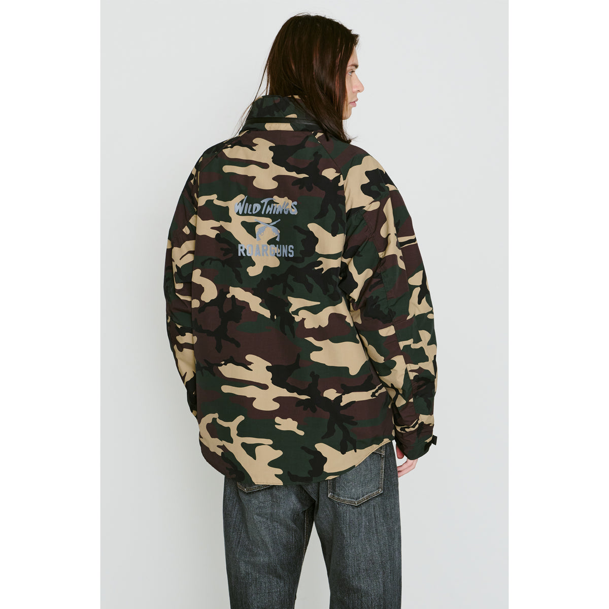 WILD THINGS DENALI JACKET MONO REFLECTOR PRINT / CAMO