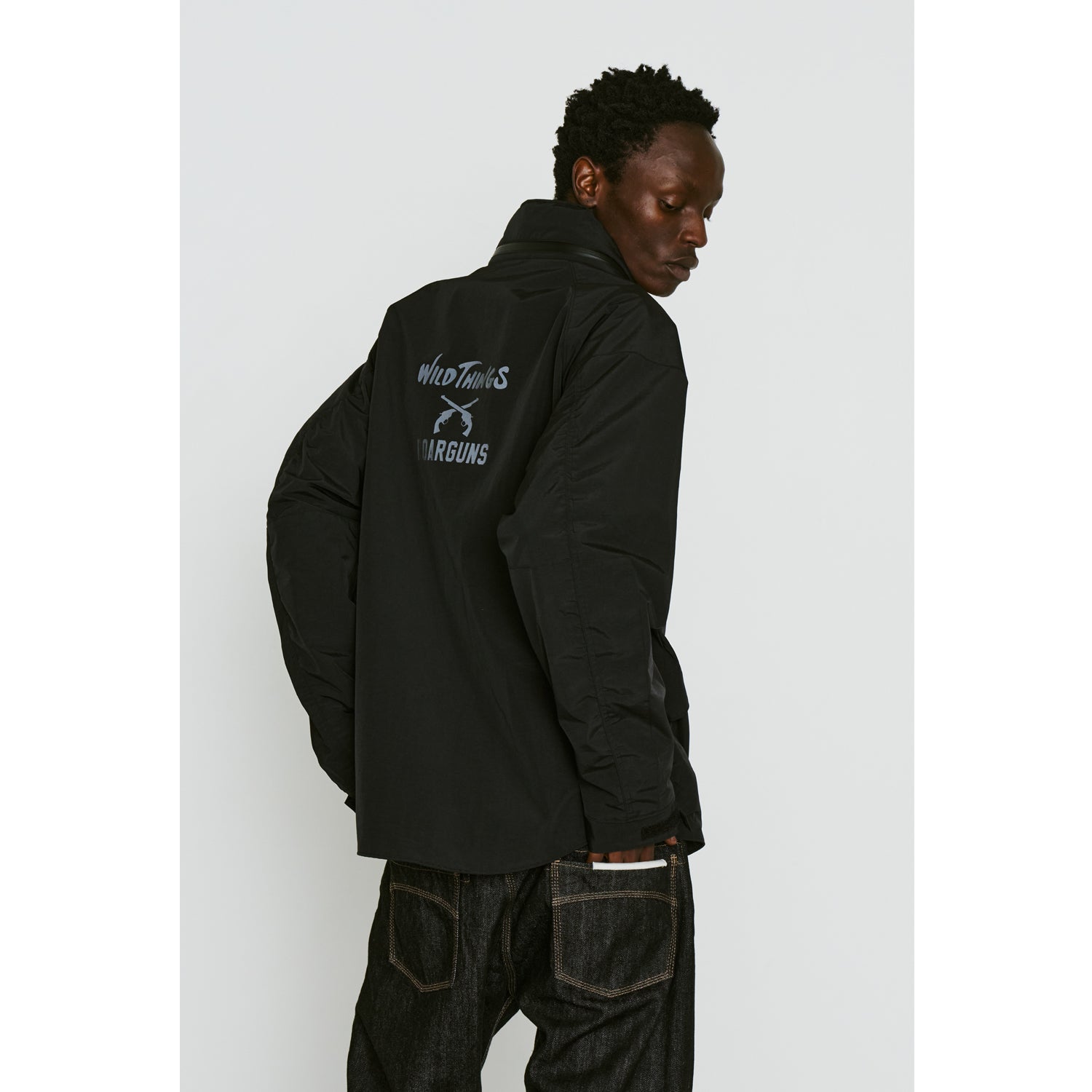 画像をギャラリービューアに読み込む, WILD THINGS DENALI JACKET MONO REFLECTOR PRINT / BLACK